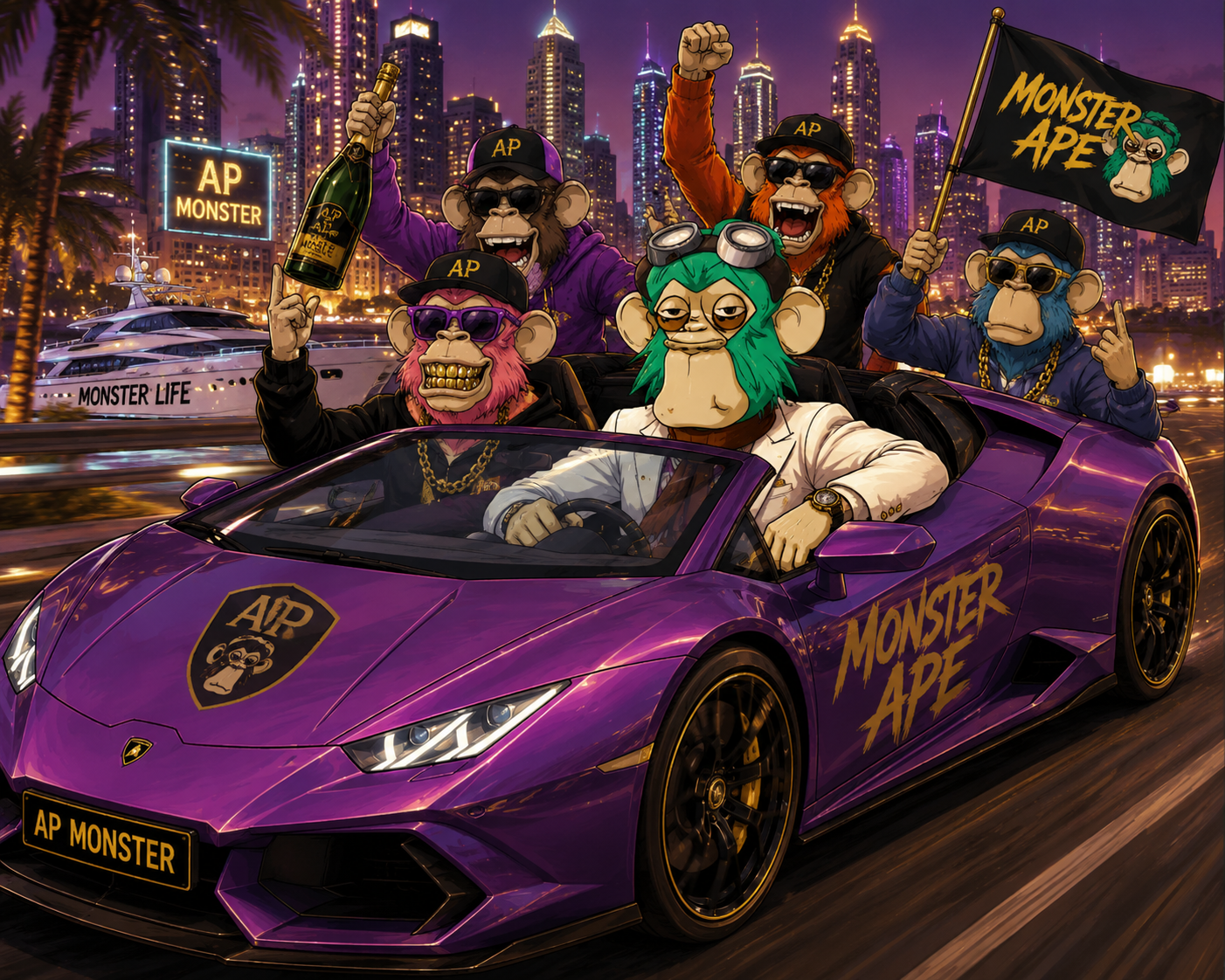 Monster Ape crew