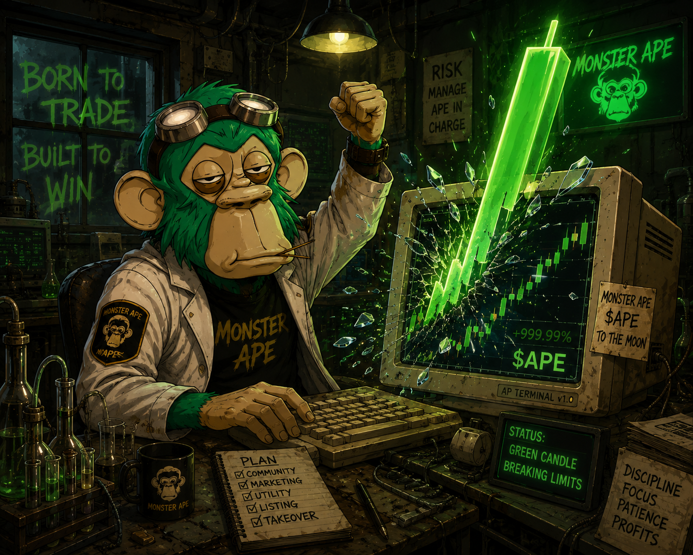 Monster Ape trading